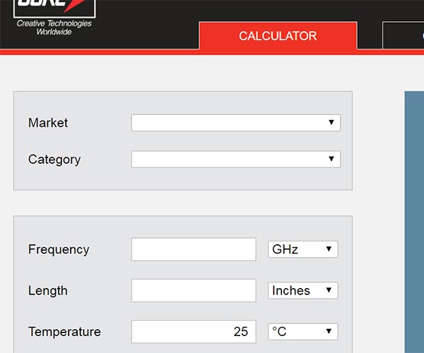 Gore Insertion Loss Calculator